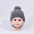 Baby autumn and winter knitted beanie